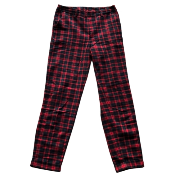 size 4 H&M Plaid Pants - Picture 1 of 8